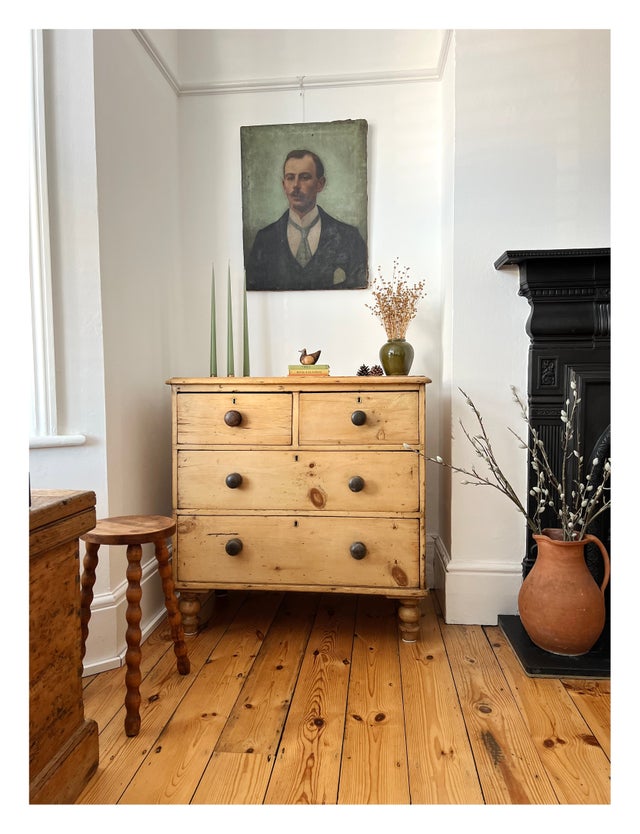 Victorian Old Pine Furniture Lovingly Restored Victorian Vibe